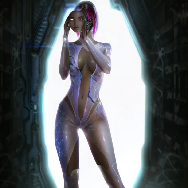 Фигурка из смолы масштаб 1/24 Cp Ture Face сборная модель комплект диорамы в разобранном