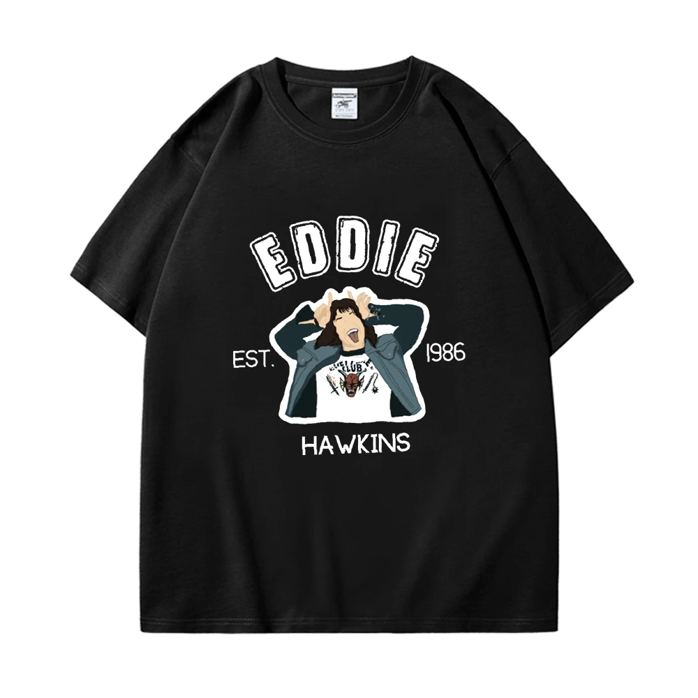 

Футболка мужская с принтом Стива Харрингтона из сериала «очень странные дела 4»