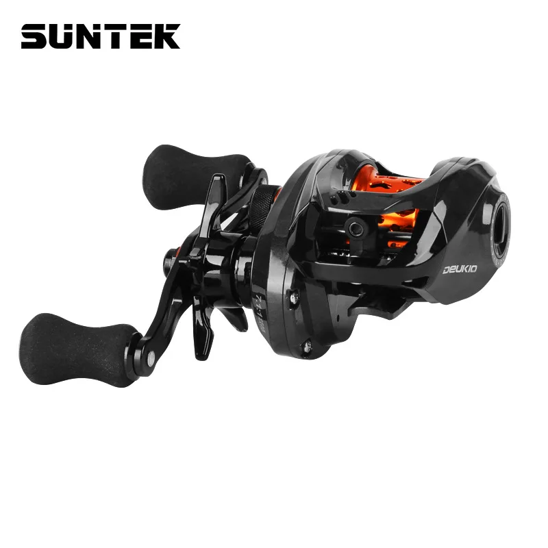 

SUNTEK Fishing Reel 7.1:1 Maximum Resistance 6kg Ultralight Casting Reel Fishing Reel For Bass Pike Fishing Tackle