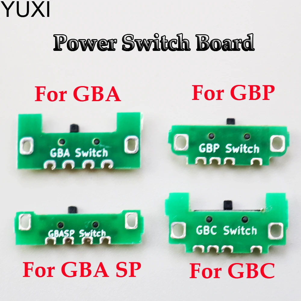 1PCS For GBA / GBC / GBP / GBA SP Power ON OFF Power Switch Button for GBA Game Boy Advance Color Pocket SP Games Console