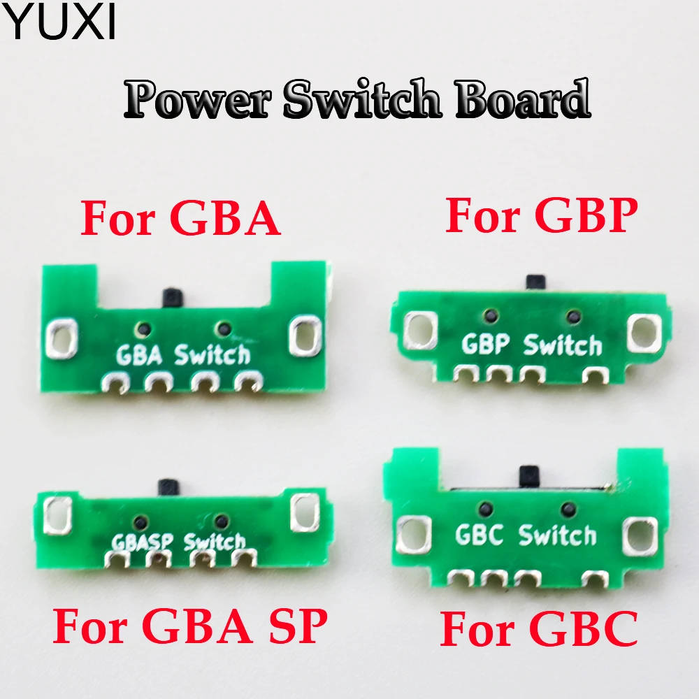 

1PCS For GBA / GBC / GBP / GBA SP Power ON OFF Power Switch Button for GBA Game Boy Advance Color Pocket SP Games Console