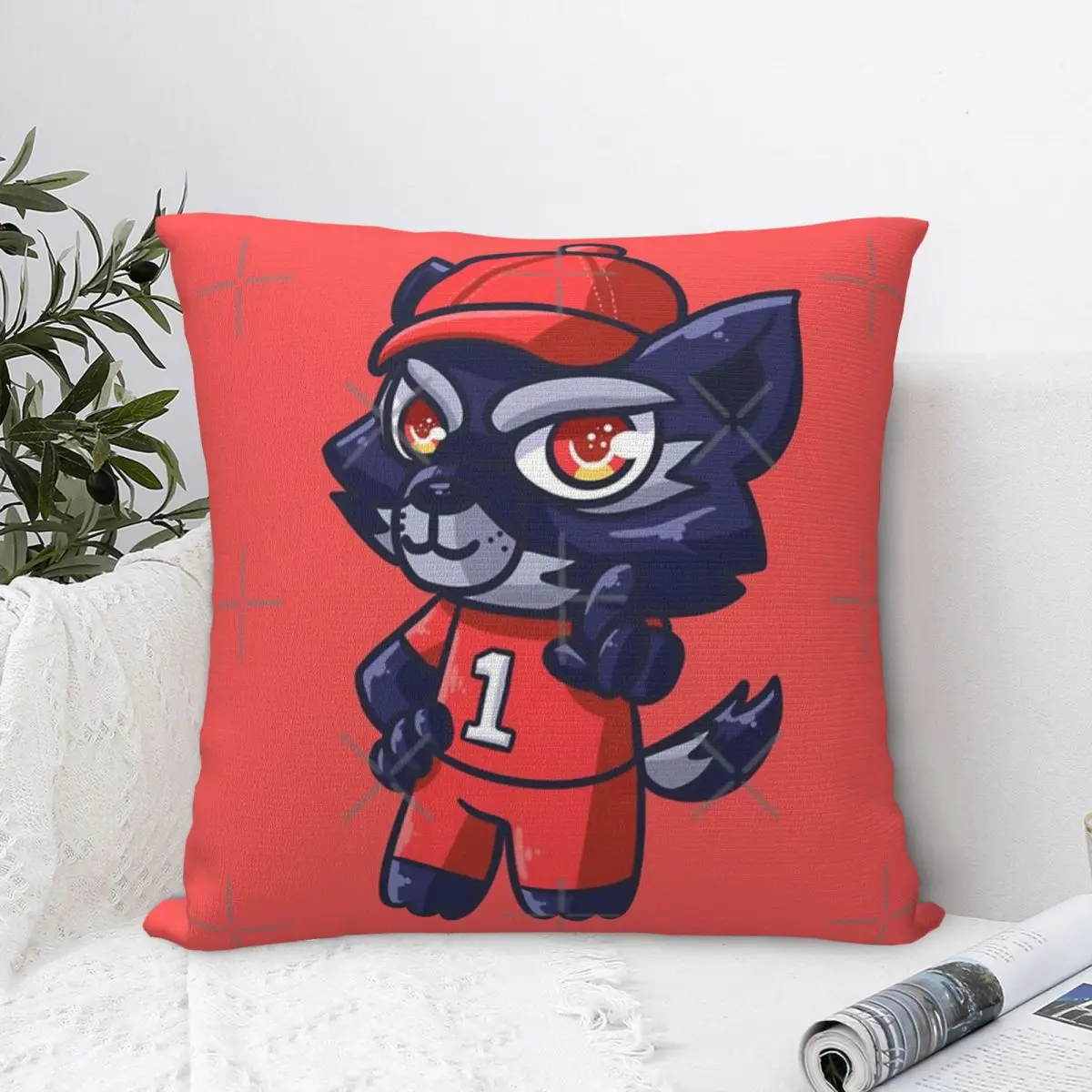 Подушка Wolfie детская подушка чехол для дивана наволочки подушки