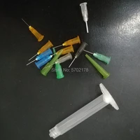 free shipping 20 pcs 30cc plastic syringe dispensing syringe dispensing accessories dispensing needle with syringe tip cap