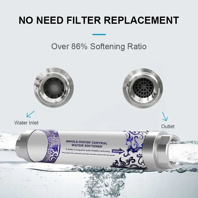 Nobana 4000л/ч для всего дома TAC Система очистки без соли Умягчитель воды