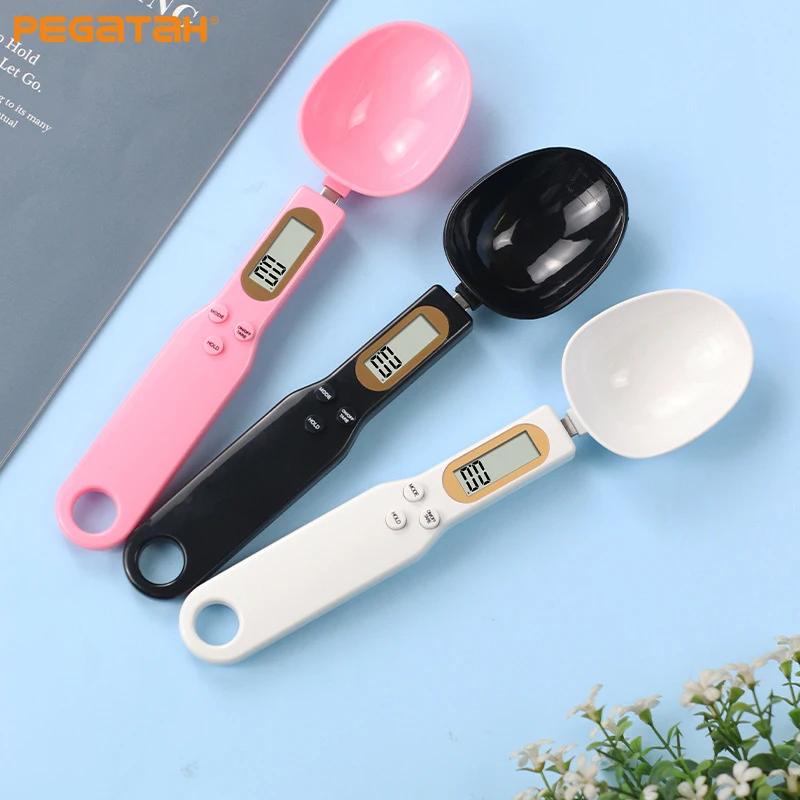 

500g Measuring Spoon Mini Electronic Digital Kitchen Scales 0.1g LCD Digital Food Flour Kitchen Tool for Milk Coffee Spoon Scale