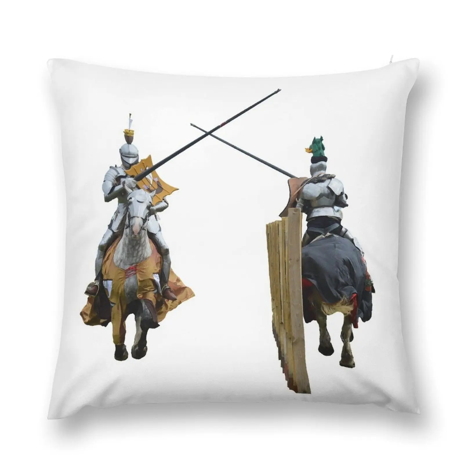 Средневековые рыцари праздничные декоративные подушки Осенние наволочки для
