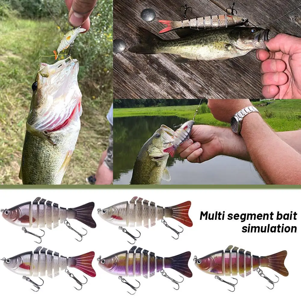 1 шт. воблеры рыболовные приманки 10 см 14 5 г многосоставная приманка секции для