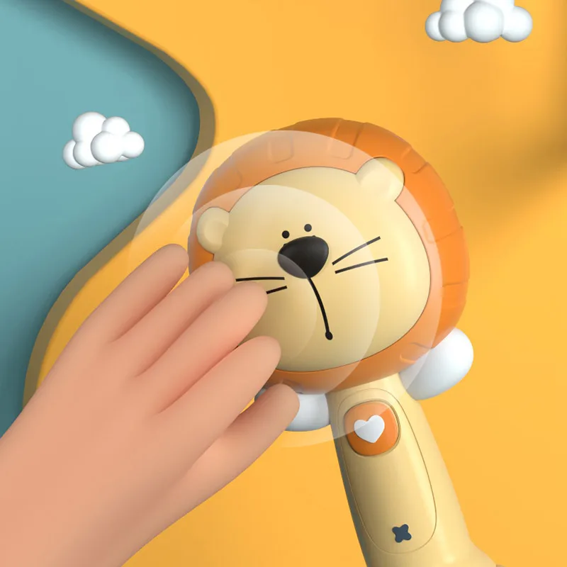 Мягкая детская погремушка-прорезыватель Монтессори для девочек 0-12 месяцев