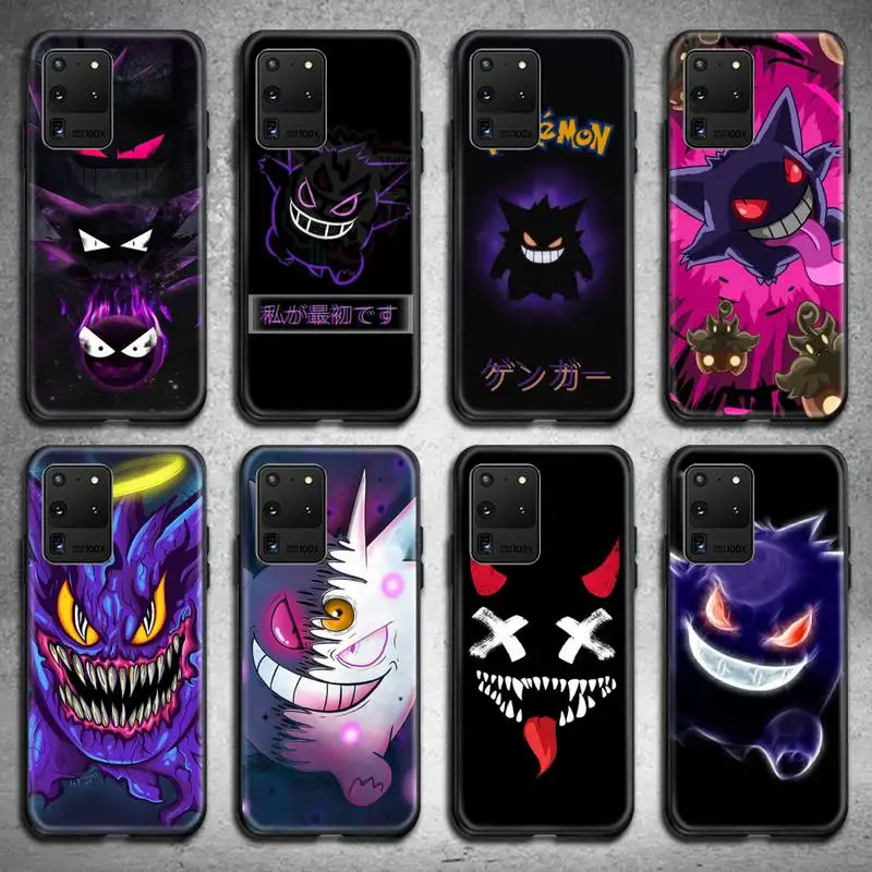 

Pokemon Gengar Phone Case For Samsung Galaxy S21 Plus Ultra S20 FE M11 S8 S9 plus S10 5G lite 2020