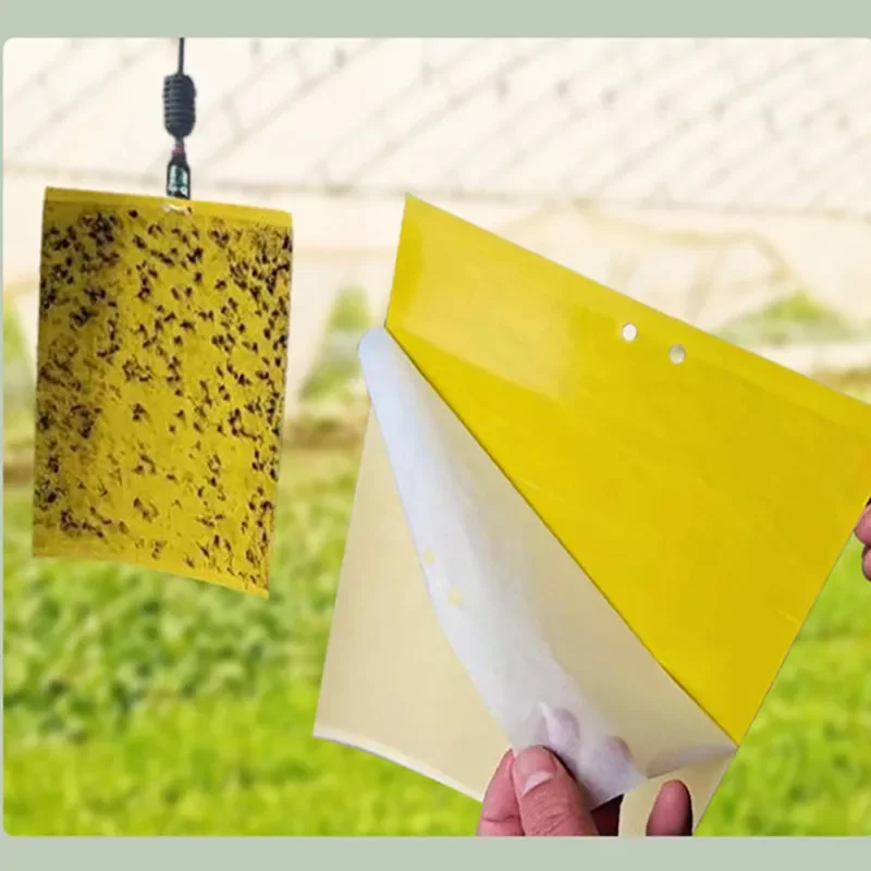 20/50 шт. двусторонняя клейкая доска-ловушка для насекомых