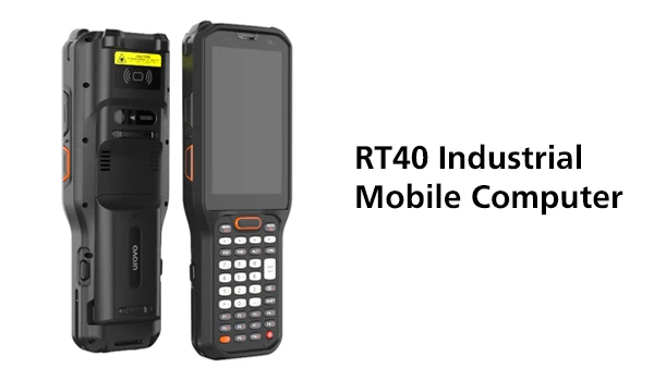 Фото Промышленный PDA-терминал UROVO RT40 с 4-дюймовым экраном Android, защищенный по стандарту IP68, сканер штрих-кодов, RFID-ридер, портативное устройство с промышленной клавиатурой №5