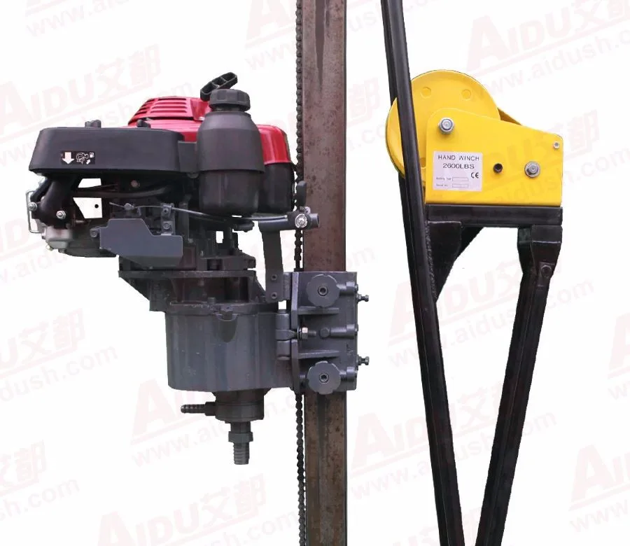 Ранцевые портативные отборные сверла спиральные скрученные буровые установки