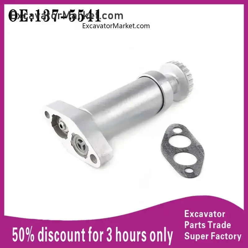 Для Caterpillar CAT E3304 Ручной масляный насос Экскаватор 137-55441 Насос для перекачки масла