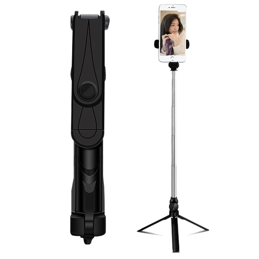 

4 In 1 Wireless Bluetooth Selfie Stick with Remote Control for iPhone Samsung Huawei Accessories Selfie Stick SP99