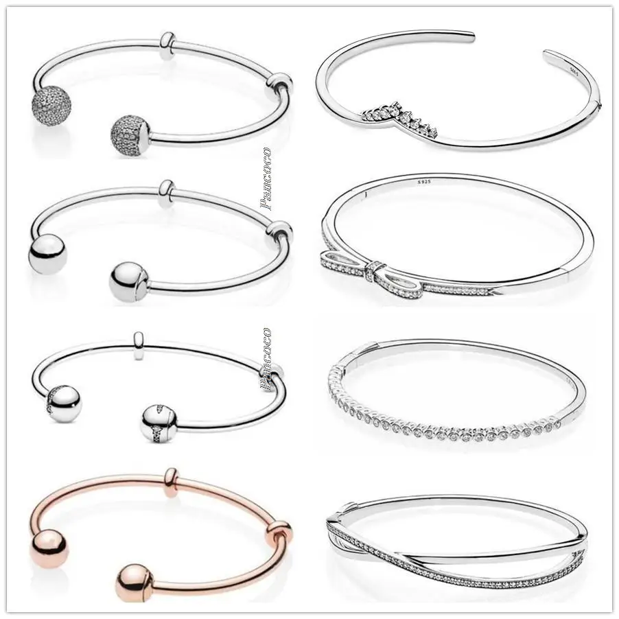 

Женский браслет из серебра 2022 пробы, с бусинами