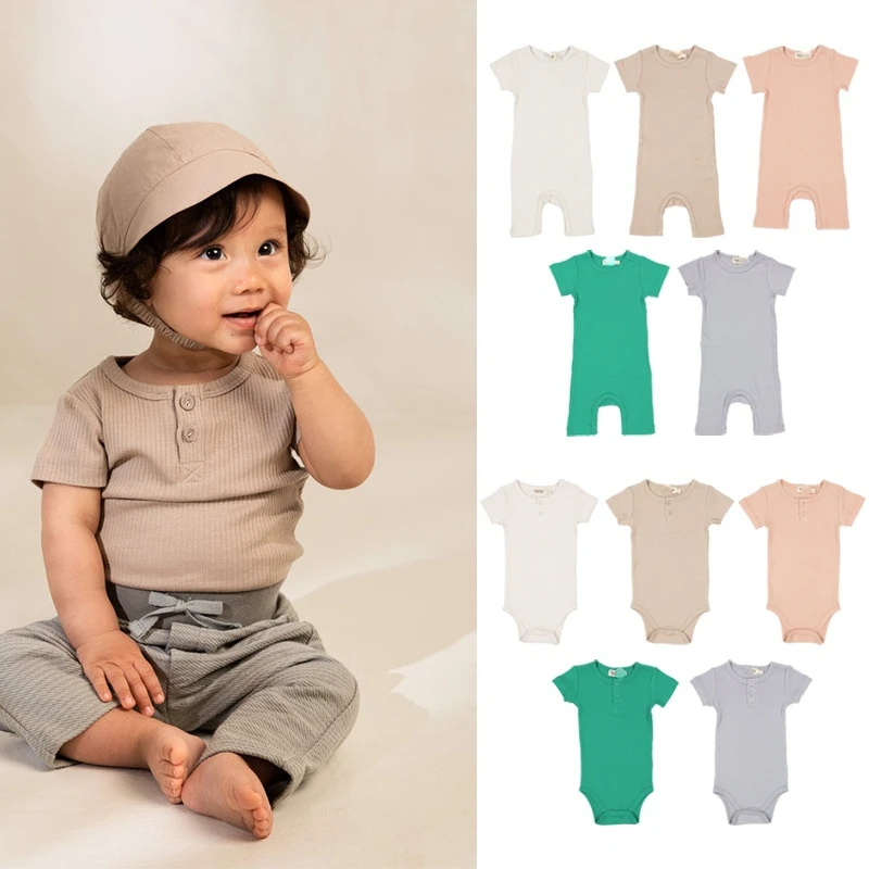 

Женский слитный комбинезон с короткими рукавами и открытыми пуговицами, 22ss