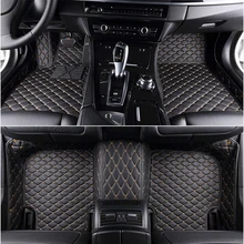 Custom Car Floor Mats for Tesla Model 3 2019 2020 2021 2022 Year Auto Interior Details Car Accessories Carpet