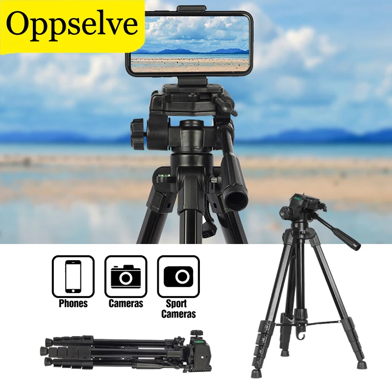 360 Rotation Shooting Phone Bracket Holder DSLR Flexible Tripod Extendable Travel Lightweight Stand For SLR Camera Live Youtube