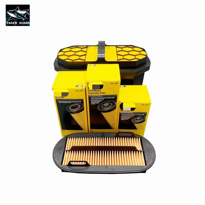Для Caterpillar Cat все масляный фильтр E320gc E323 E326 E330 E349 сепаратора топливной воды 322-3155