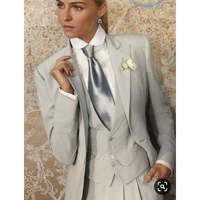 custom ladies blazer tank top pants set office business slim formal workwear coat jacket pants 3 piece set