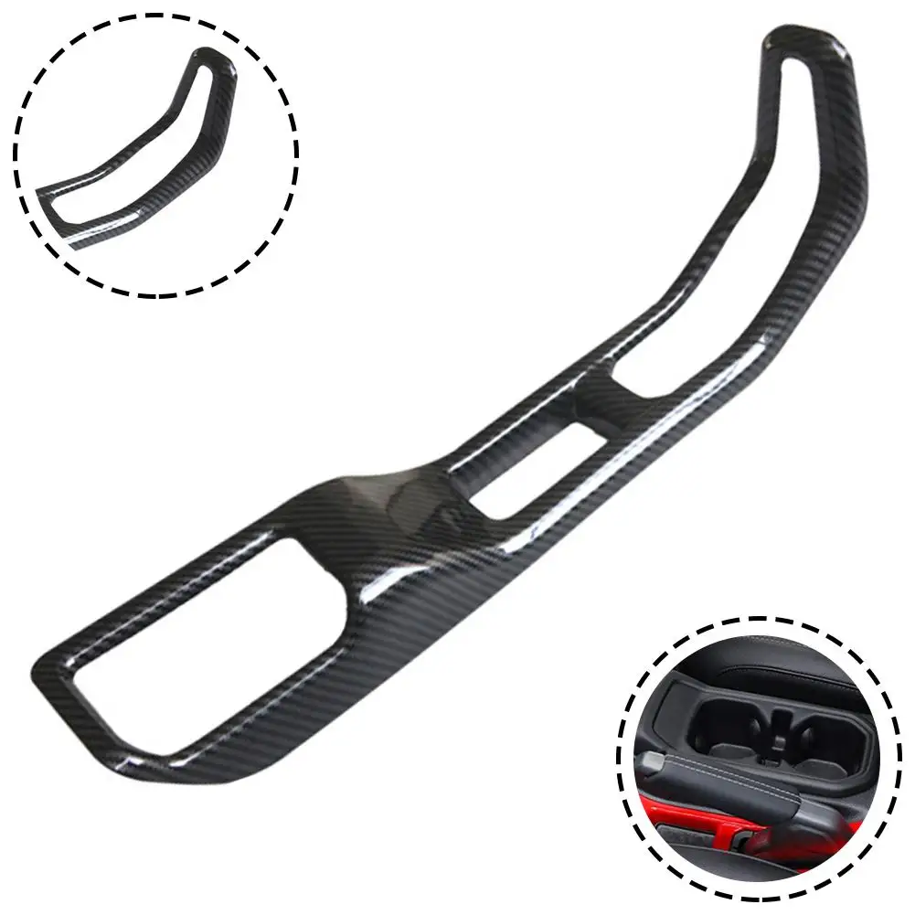 

New Handbrake Panel Decoration Car Decor 47.5*8*13cm ABS Plastic Brand New Car Decoration