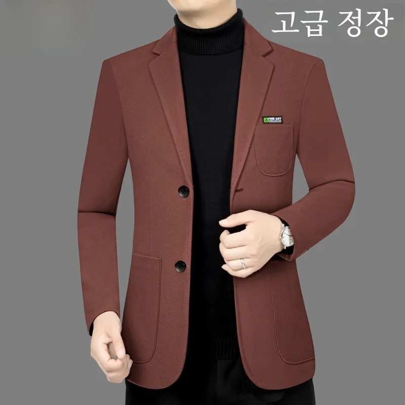 Мужской костюм Peimeng весенне-осенний новый повседневный корейский плотная