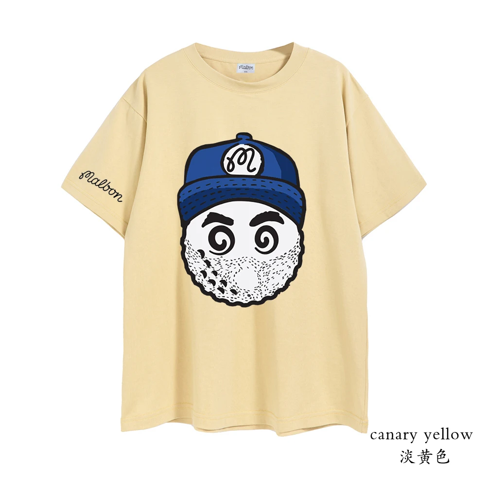 

Malbon Golf T-Shirt Men Women 2023 Summer Cotton Golf Top Malbon Golf Bucket Hat Short Sleeve Fashion Couple Loose Golf Clothing