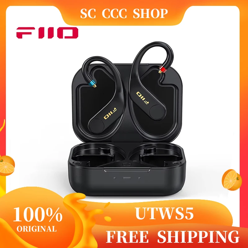 2025 FiiO UTWS5 True Wireless Bluetooth Наушники Крючок и усилитель для наушников Custom IEMs Hi-Res 96 кГц/24