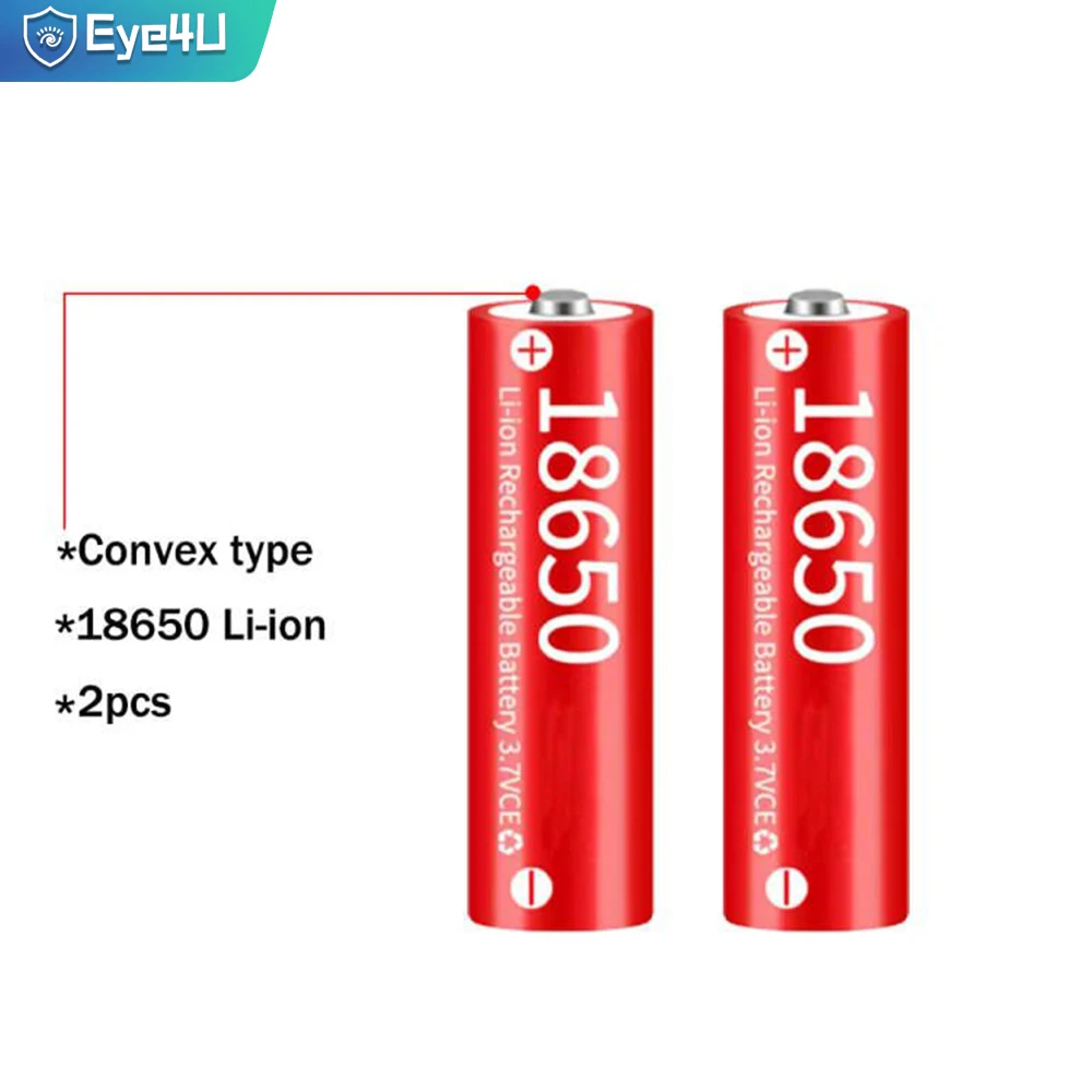 

Attention NOT Sold Separately Only for Solar Camera from my Store 6pcs 18650 Battery fee you need ( extra Fee ) for Solar Camera