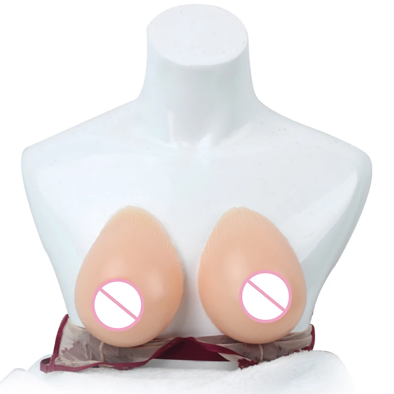 BT Strong Adhesive High Quality Shape Plump Silicone Breast Form for Artificial Chest Cosplay Props Crossdressing Shemale