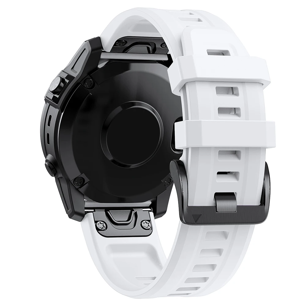 Ремешок для часов JKER 22 26 мм Quickfit Garmin Fenix 7 7X 6X 5X 5 Plus 3HR Forerunner 935 945 EPIX силиконовые