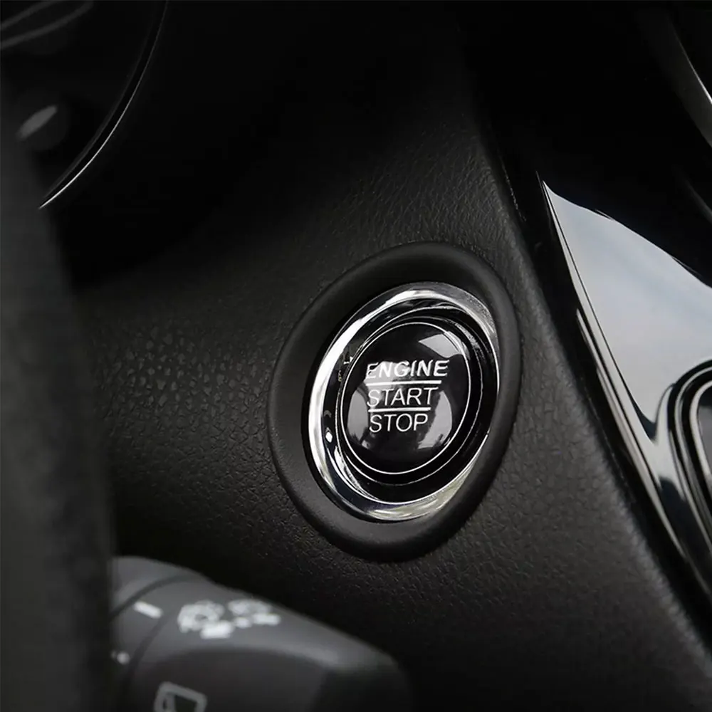 1 шт. декоративная крышка переключателя запуска автомобиля кнопки двигателя