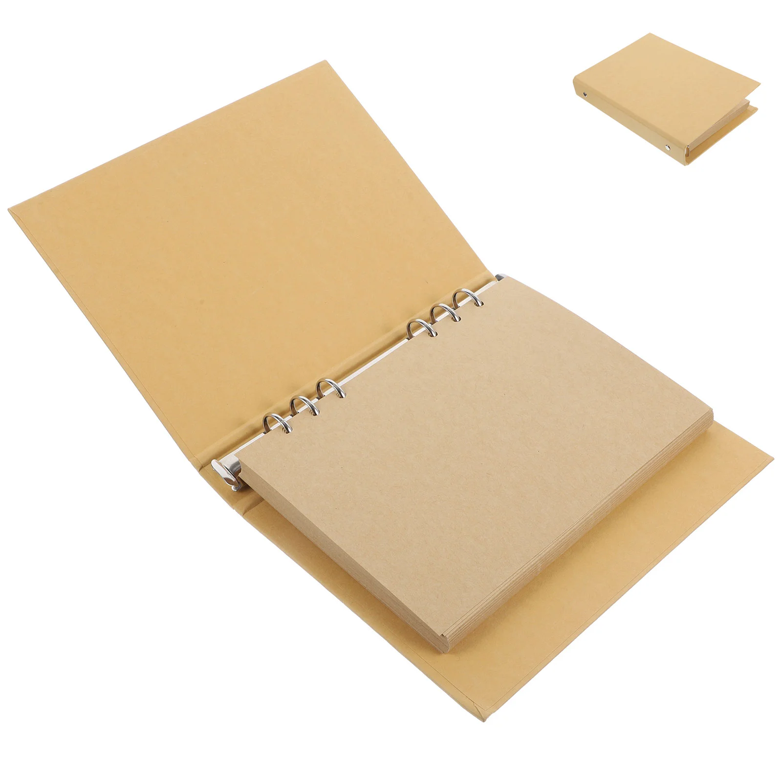 

Блокнот детский для скетчей, чистый офисный блокнот из крафт-бумаги, для создания собственного планировщика, портативный ежедневный блокнот для записей и путешествий