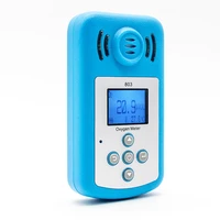 high sensitivity probe 0 25 sound light vibration alarm person oxygen gas detector