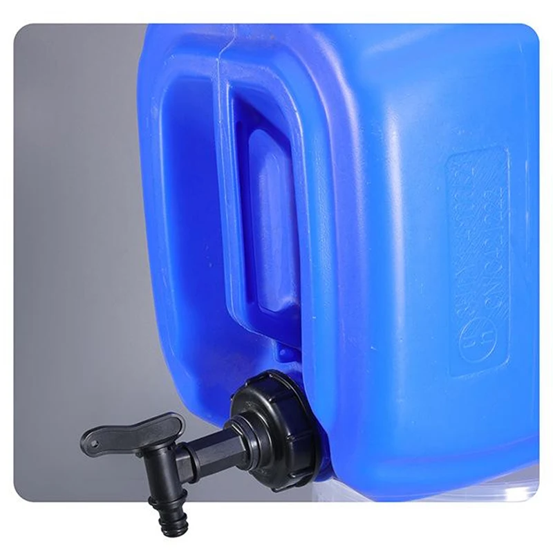 

3/4 inch ton bucket valve S60*6 ton bucket thread adapter fittings nozzle black pacifier faucet