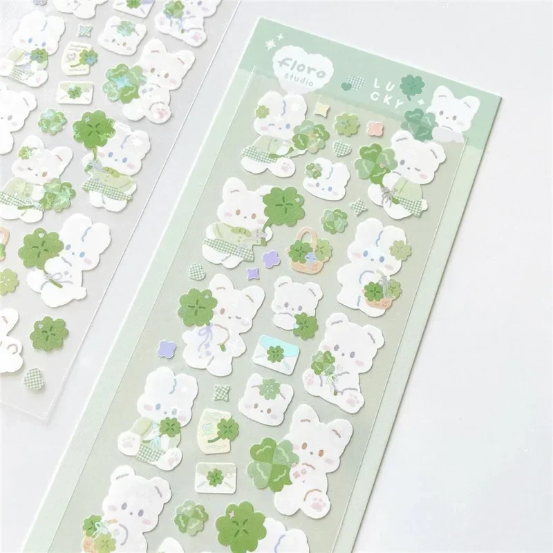 

Кавайная наклейка Ins Bear Rabbit