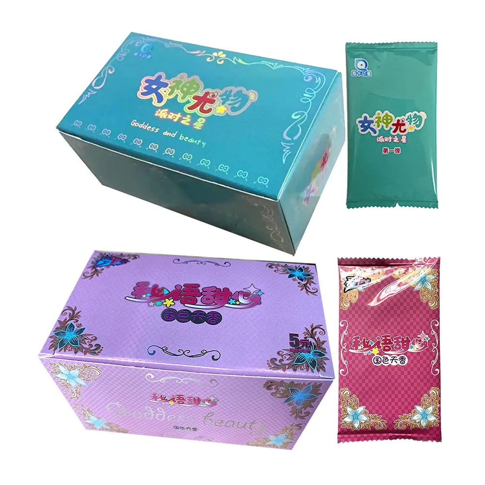 

Goddess Beauty Story Collection Cards Girl Party Anime Figures Child Kid Birthday Gift Game Card Table Toys For Family Christmas