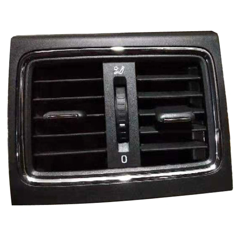 

Chrome Rear Center Armrest Fresh Air Outlet Vent Assembly For Skoda Superb