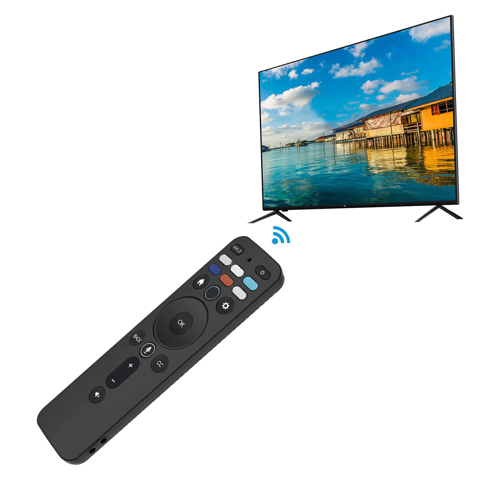 

Защитный чехол для пульта дистанционного управления XRT260 TV, силиконовый полноразмерный защитный чехол для Smart TV с ремешком