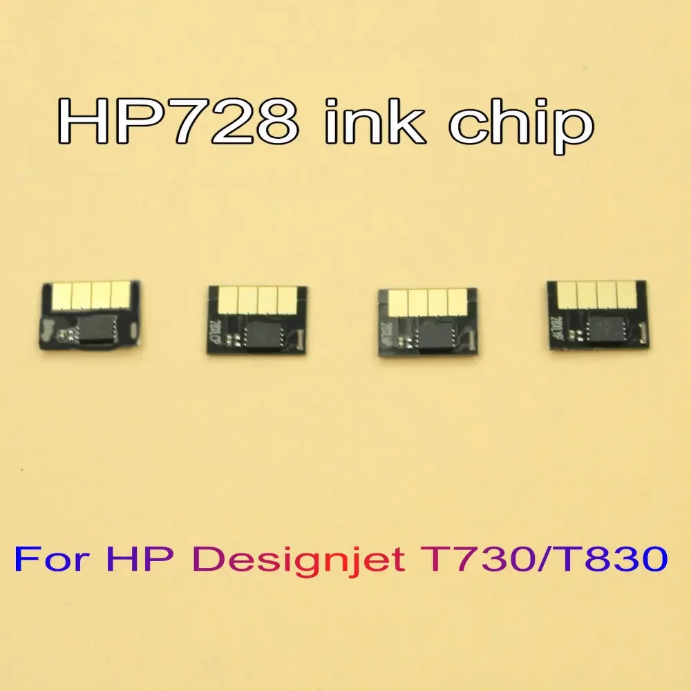Одноразовый чернильный чип HP 728 одноразовый картриджа принтера HP728 для F9J68A F9J67A