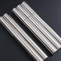 stainless steel cigar tube with flagon multifunction portable cigar tubes case metal anti pressure cuban cigar humidor