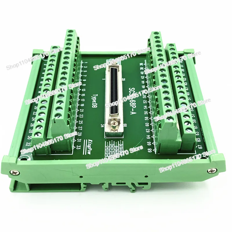 Фото Клеммная плата SCSI68 Core Needle Hole Тип карты захвата Передача Релейный терминал 68P Основная клеммная колодка №3