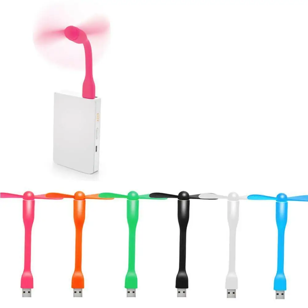 

Laptop Portable Mini Fan New USB Cooling Fan Electronic Gadgets Ventilador Led Usb Mini Ventilador Portable Flexible Cooler