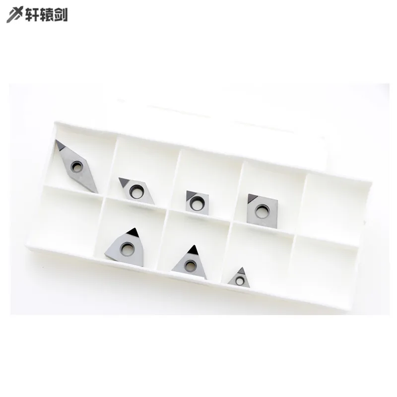 

2 шт., VNMG160402 VNMG160404 VNMG160408 WNMG080402 WNMG080404 WNMG080408 WNMG080412 PCD CBN, внешний токарный инструмент, алмаз