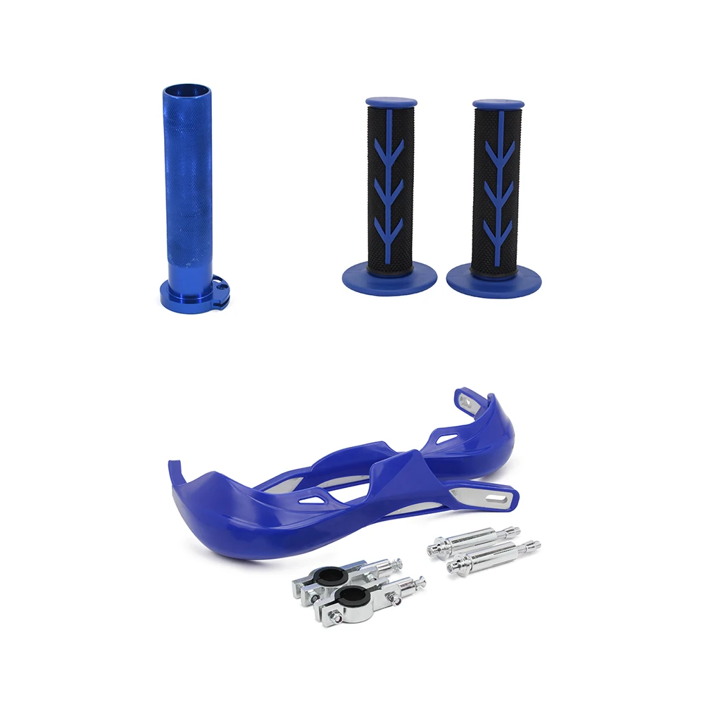 

Motorcycle Accessories Throttle Tube Hand Guards Grips Left Right For KASAWAKI SUZUKI YAMAHA KX250F KX250F RMZ250 RMZ450 YZ450F