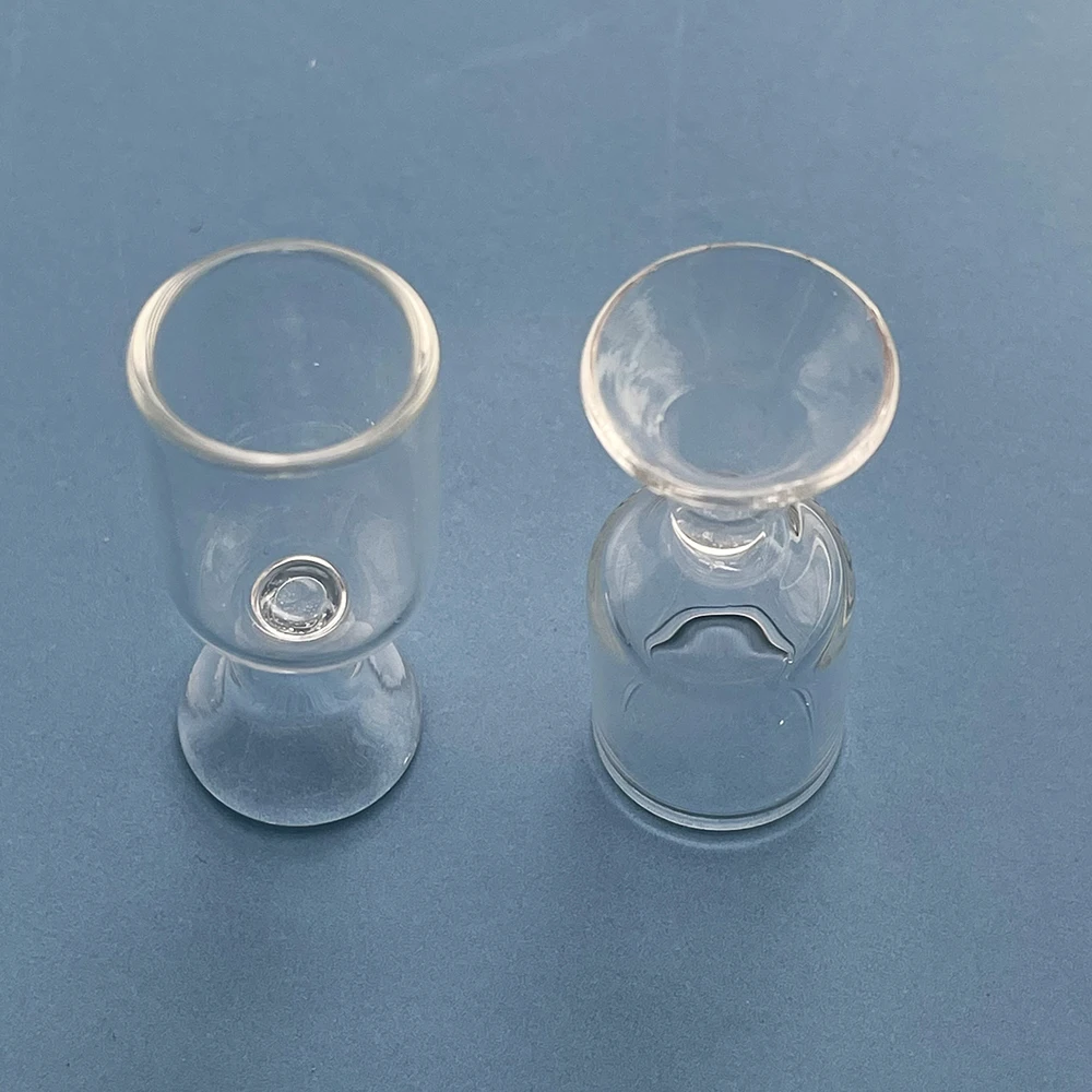 5 шт. Стеклянная емкость для сбора семян птицы мл