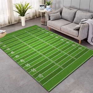 baseball green football carpet kids room soccer rug field parlor bedroom living room floor mats children large rugs home mat 001 free global shipping