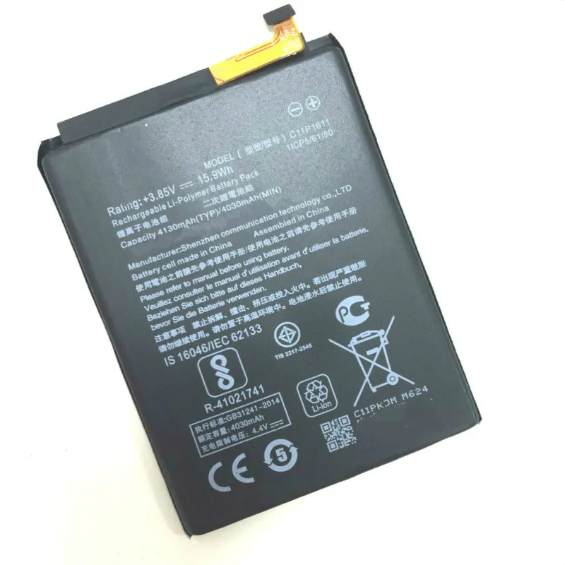 Аккумулятор Westrock C11P1611 4130 мА · ч для ASUS Zenfone 3 Max Z3 Max ZC520TL Fror ASUS ZENFONE MAX PLUS (M1) ZB570TL X018D