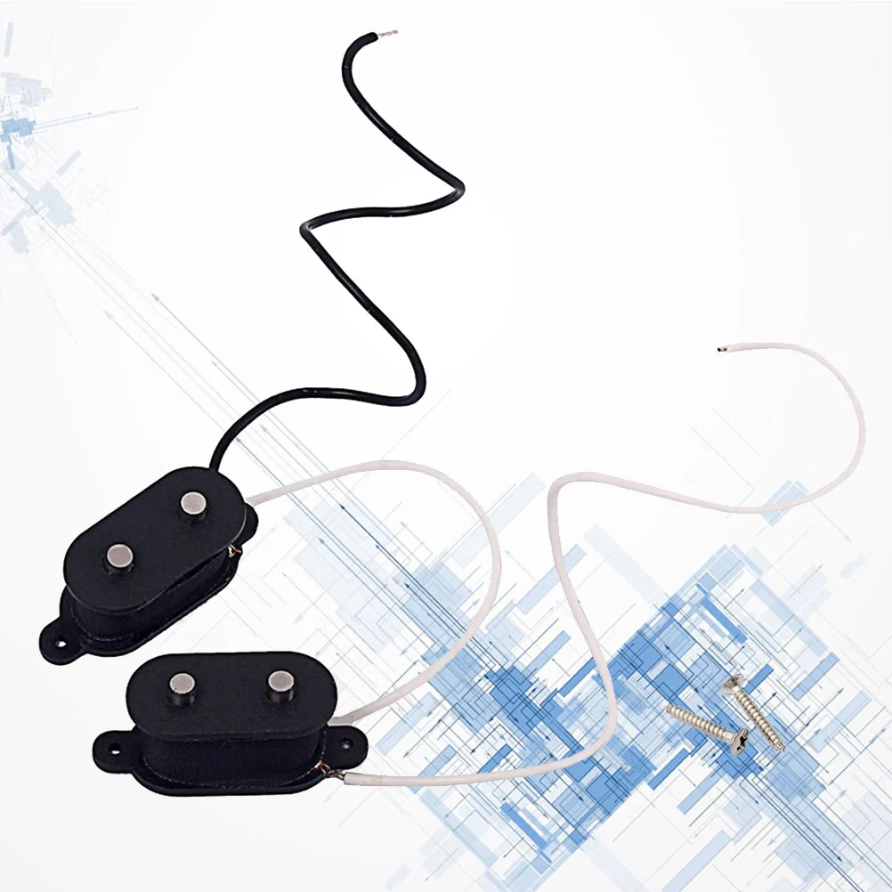 

1 Set 4 String Pickup Guitar Bridge Pickups Electric Guitar Parts Bass Bridge Pickups Costum Guitar Pickups