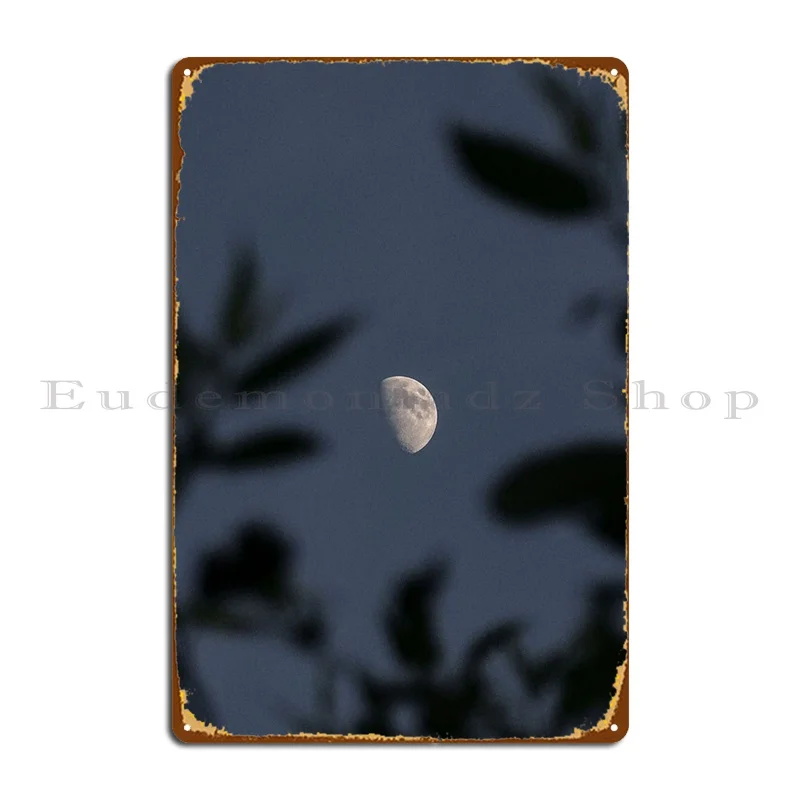 

Металлический плакат Moonlight, Настенный декор, дизайн для кинотеатра, индивидуальный жестяной плакат